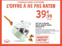 Intermarché Contact Set de cuisson multi usage offre