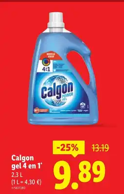 Lidl CALGON gel 4 en 1 offre