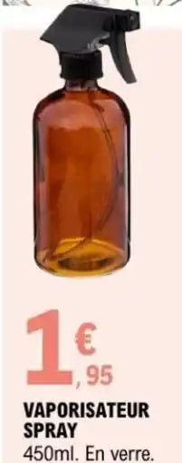 E.Leclerc Vaporisateur spray offre