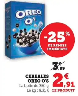 U Express OREO O'S Cereales offre