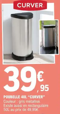 E.Leclerc Poubelle curver offre