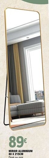 E.Leclerc Miroir aluminium offre