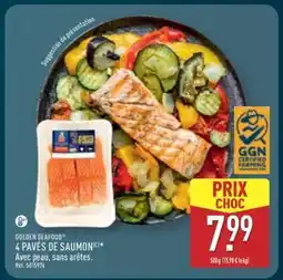 ALDI 4 Pavés de Saumon offre