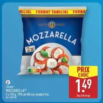 ALDI Mozzarella offre