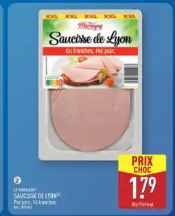 ALDI Saucisse de Lyon offre
