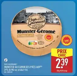 ALDI Munster au cumin des prés AOP offre