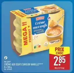 ALDI CRÈME AUX ŒUFS SAVEUR VANILLE offre