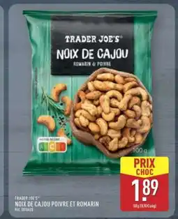 ALDI NOIX DE CAJOU POIVRE ET ROMARIN offre