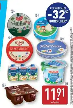 ALDI Panier Aldi offre
