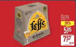 ALDI Leffe Bière d'Abbaye Blonde 6° offre