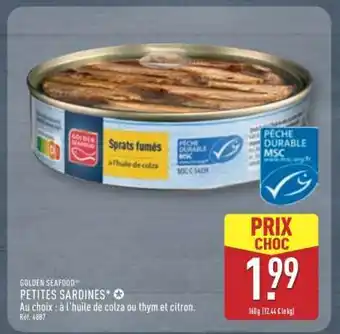 ALDI PETITES SARDINES offre