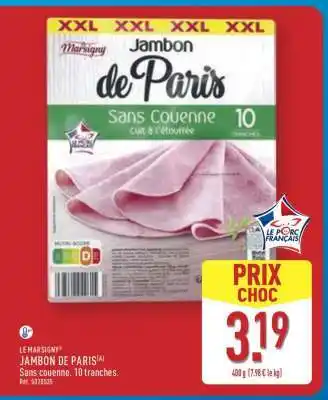 ALDI Jambon De Paris offre