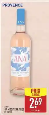 ALDI ANA Côtes de Provence 2022 offre