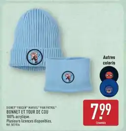 ALDI BONNET ET TOUR DE COU offre