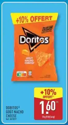 ALDI DORITOS GOÛT NACHO CHEESE offre