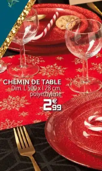 Gifi Chemin De Table offre