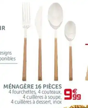 GiFi Ménagére 16 Piéces offre