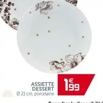Gifi Assiette Dessert offre