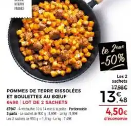 Thiriet Pommes de terre rissolees offre