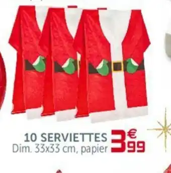 Gifi 10 Serviettes offre