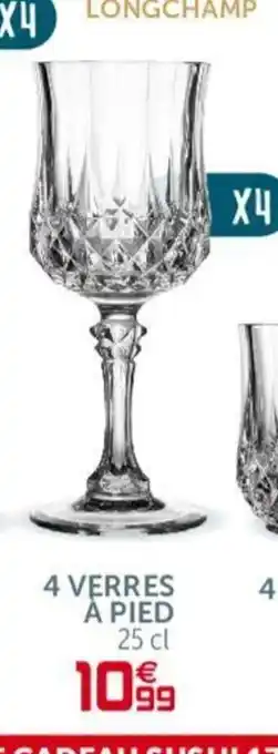 Gifi 4 Verres a Pied offre