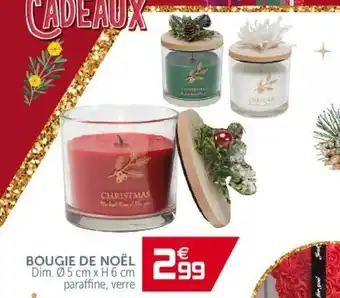 Gifi Bougie De Noel offre