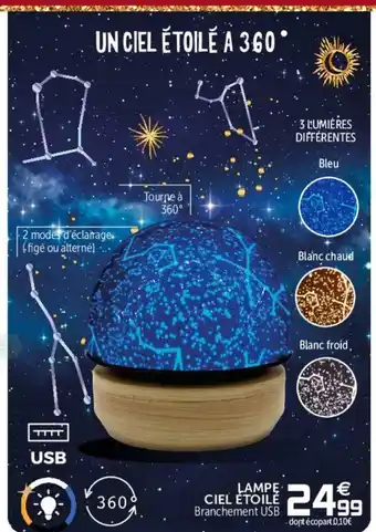 Gifi Lampe Ciel Etoile offre