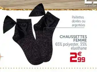 Gifi Chaussettes Femme offre