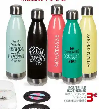 Gifi Bouteille Isotherme offre