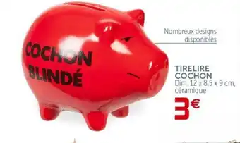 Tirelire Cochon