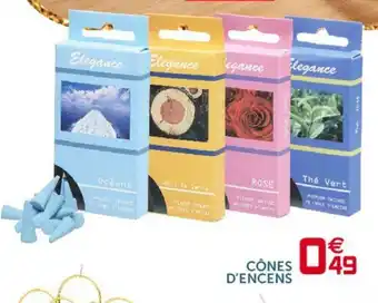 Gifi Cones D'Encens offre