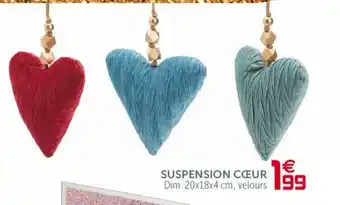 Gifi Suspension Coeur offre
