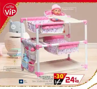 Gifi Nurserie + Poupon offre