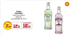 Coccinelle Supermarché POLIAKOV Vodka offre