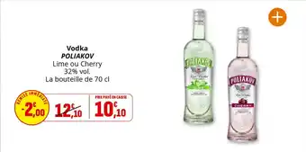 Coccinelle Supermarché POLIAKOV Vodka offre