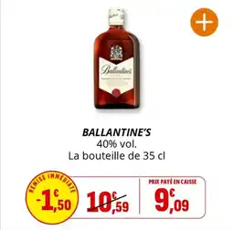 Coccinelle Supermarché BALLANTINE'S offre