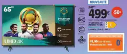 E.Leclerc Espace Culturel HISENSE Tv led 65a6q 65" a offre