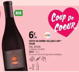 E.Leclerc Côtes du rhône villages aop* visan offre
