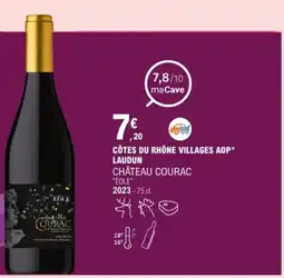 E.Leclerc Côtes du rhône villages aop* laudun offre