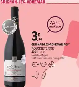 E.Leclerc Grignan-les-adhémar aop rousseterre offre