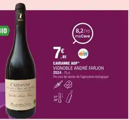 E.Leclerc Cairanne aop vignoble andré farjon offre