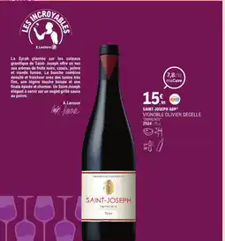 E.Leclerc Saint-joseph aop vignoble olivier decelle offre