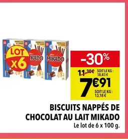 Supeco LU Biscuits nappés de chocolat au lait offre