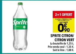 Supeco Sprite Sprite Citron/Citron Vert offre