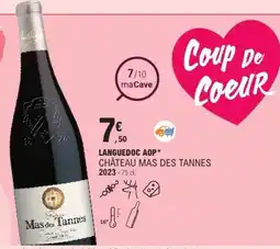 E.Leclerc Languedoc aop château mas des tannes offre