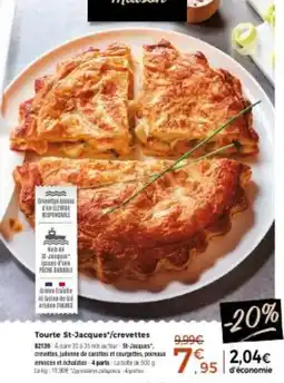 Thiriet Tourte st-jacques crevettes offre