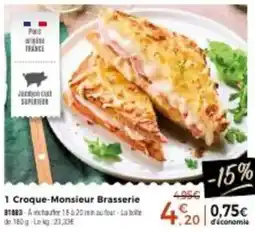 Thiriet 1 croque-monsieur brasserie offre
