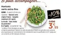 Thiriet Haricots verts extra-fins offre