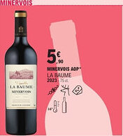 E.Leclerc Minervois aop la baume offre