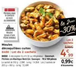 Thiriet Moules decoquillees cuites offre